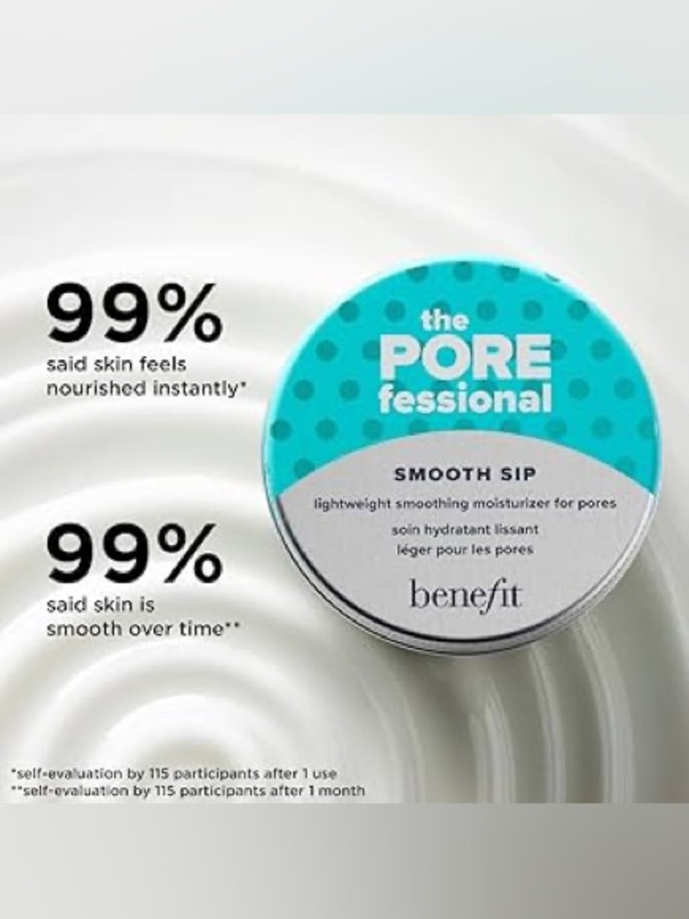 benefit The POREfessional Smooth Sip Lightweight Moisturizer - 20ml